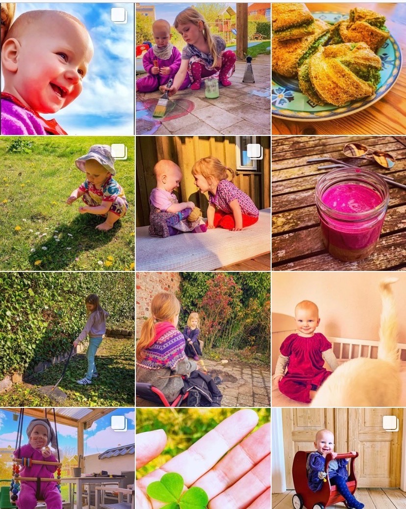 Perfekthedskultur idyl hyggehippe børn instagram
