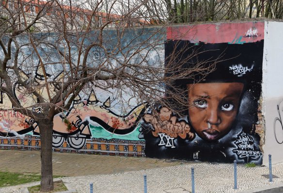 Lissabon Graffiti
