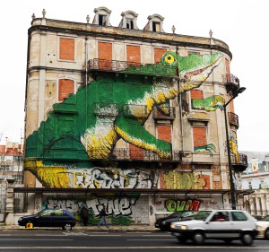 Lisboa mural graffiti IV