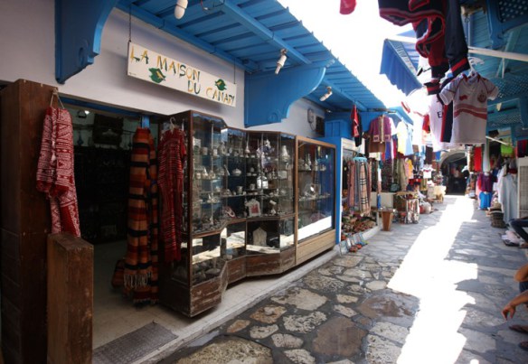 Tunesien_Hammamet_Medina_butik