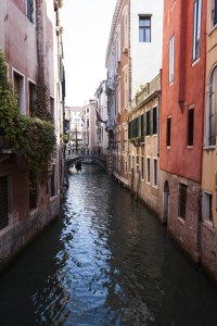 Venedig kanal og bro