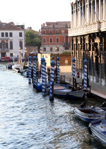 Venedig kanal pæle