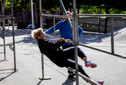 Parkour træning Marina Aagaard blog outdoor fitness