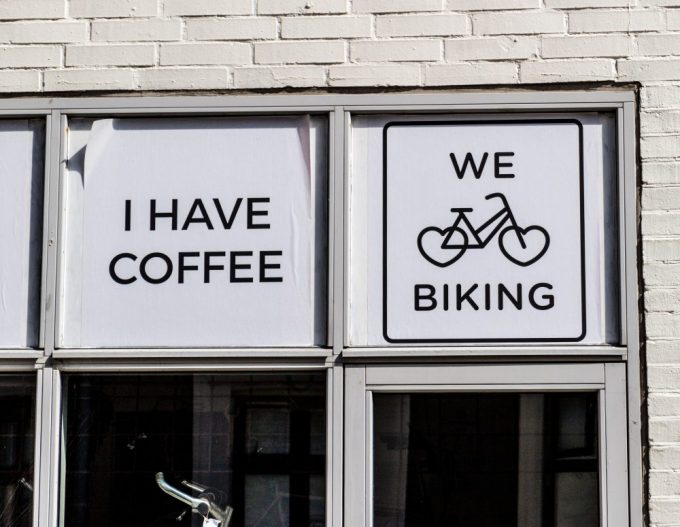 Bicycles and coffee Marina Aagaard blog