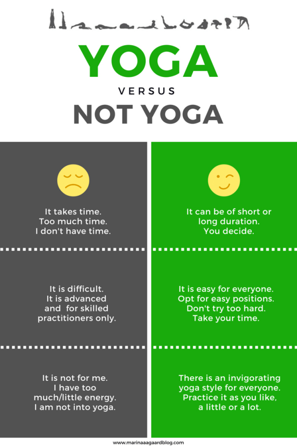 Yoga versus not yoga Marina Aagaard blog fitness