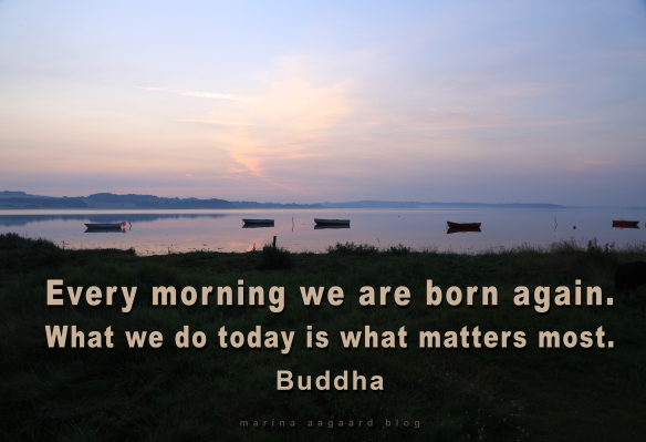 Motivation_Every_morning_we_are_born_again_Marina_Aagaard_blog