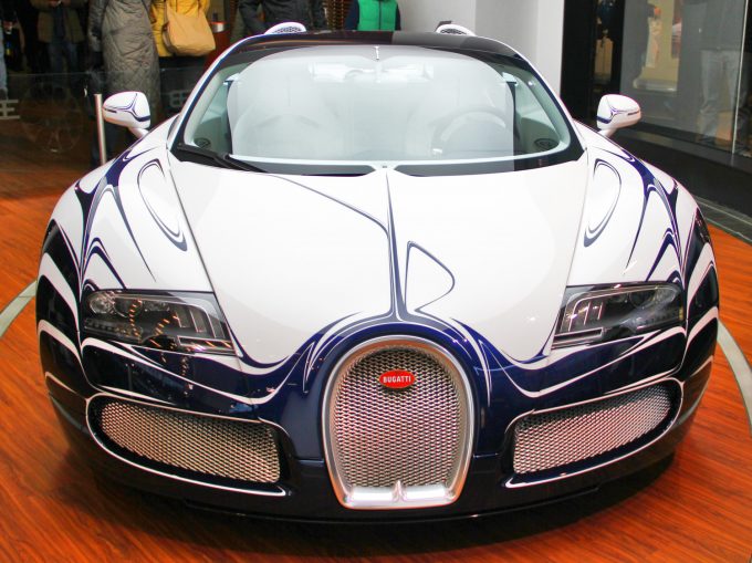 Bugatti Veyron L'Or Blanc Grand Sport car bil Marina Aagaard blog Travel