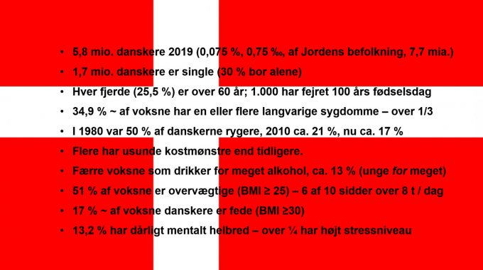 Dansk dansker Danmark sundhed 2019 Marina Aagaard blog