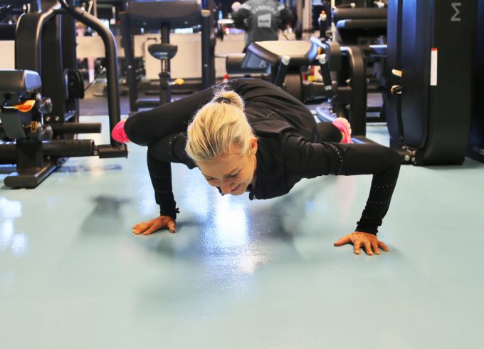 Push-up challenge Marina Aagaard blog fitness