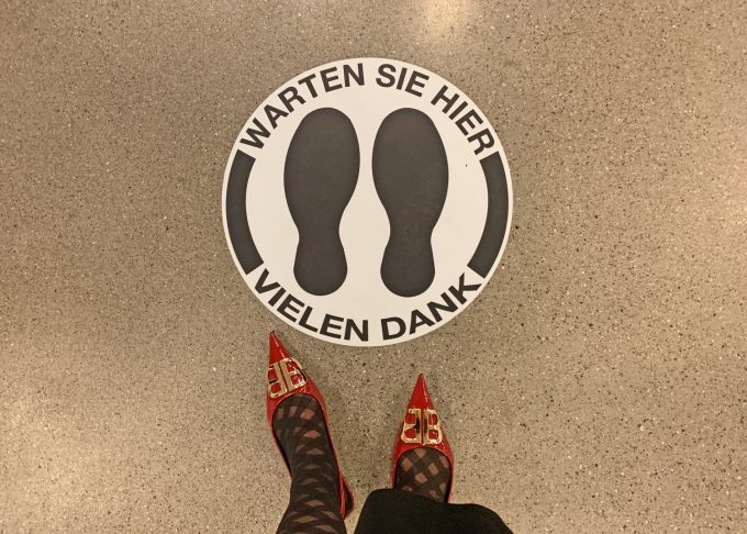 Røde sko Balenciaga Shoe story OOTD Marina Aagaard livsstil