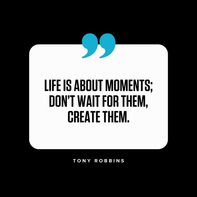 Øjeblikke Livet Tony Robbins Motivation 