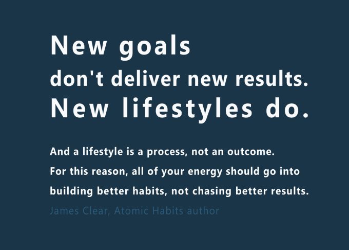 New goals new lifestyles habit change Marina Aagaard blog