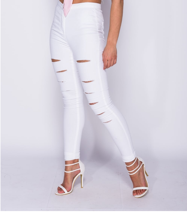 Hvide jeans | Mode | christinelevinhansen