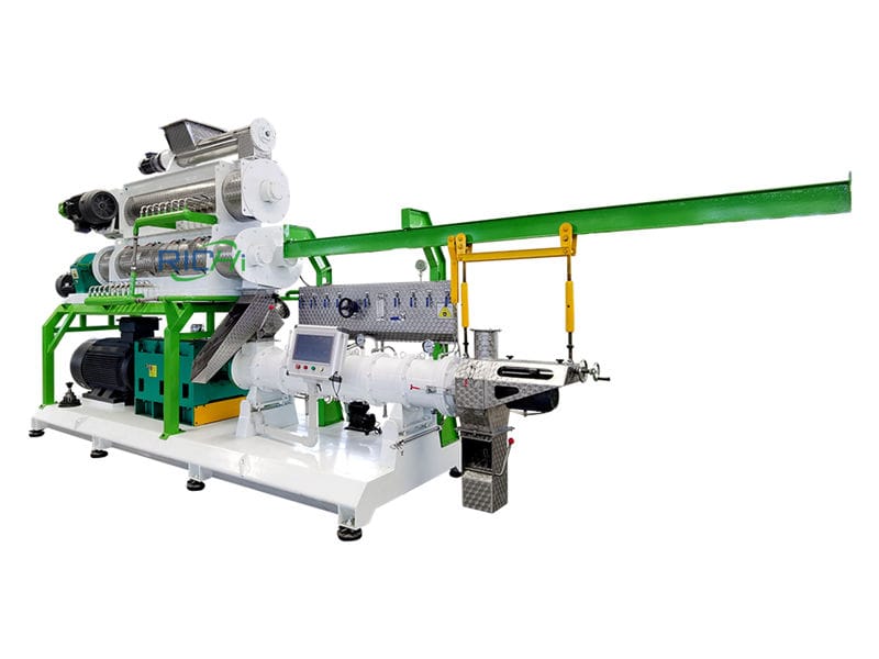 extruder machine for fish feed