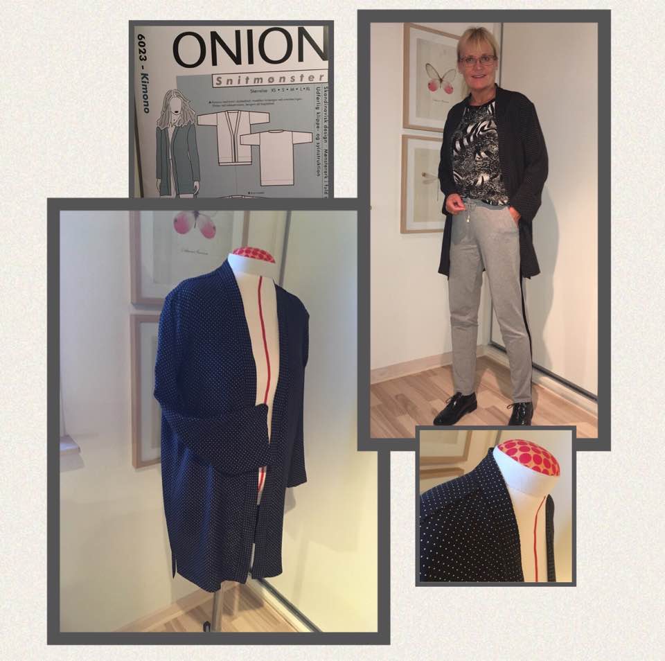 Sy vejledning til Onion 6023- kimono | Onion | Sygal