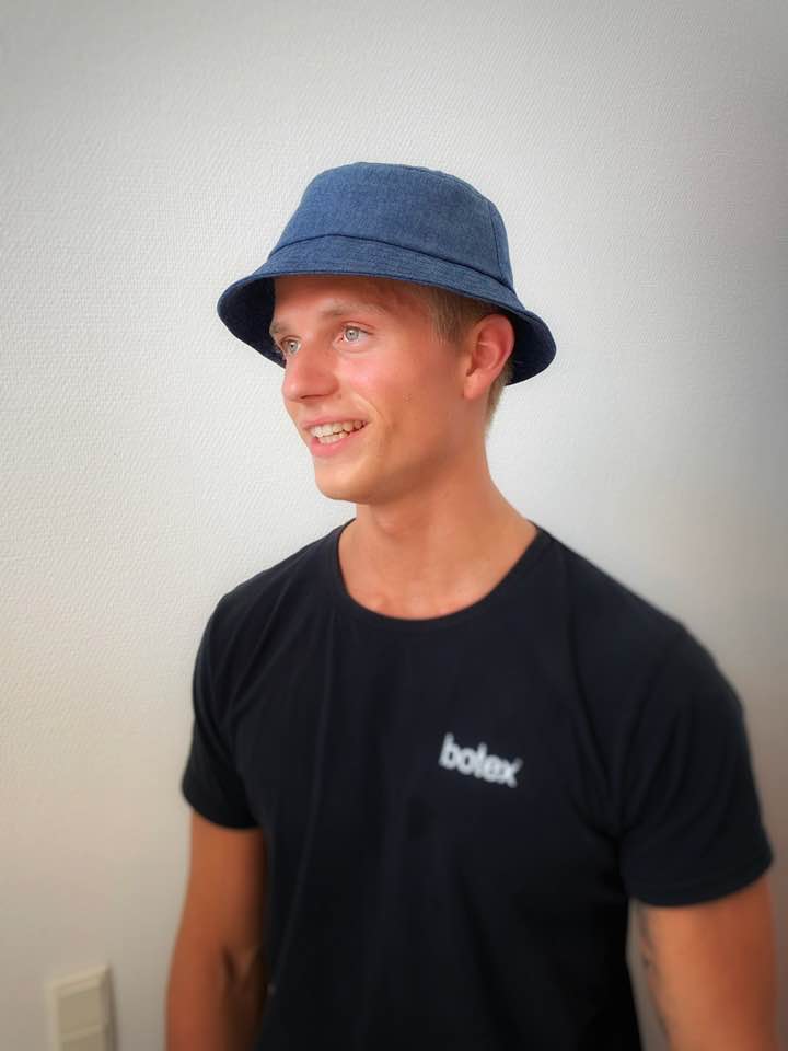 Sommerens smarte bøllehat ( bucket hat) str 57/58 – Sygal.dk