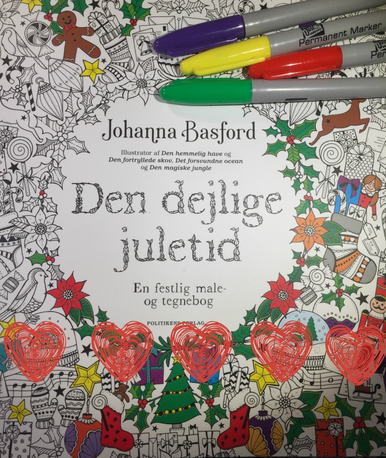 Johanna Basford // Den Dejlige Juletid // Malebog | BOGANMELDELSER |  krummeskrummelurer