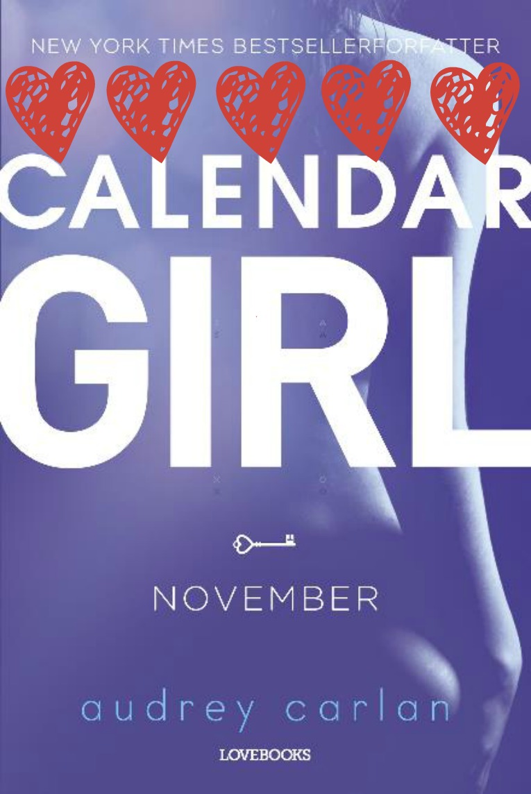 Calendar girl november med hjerter