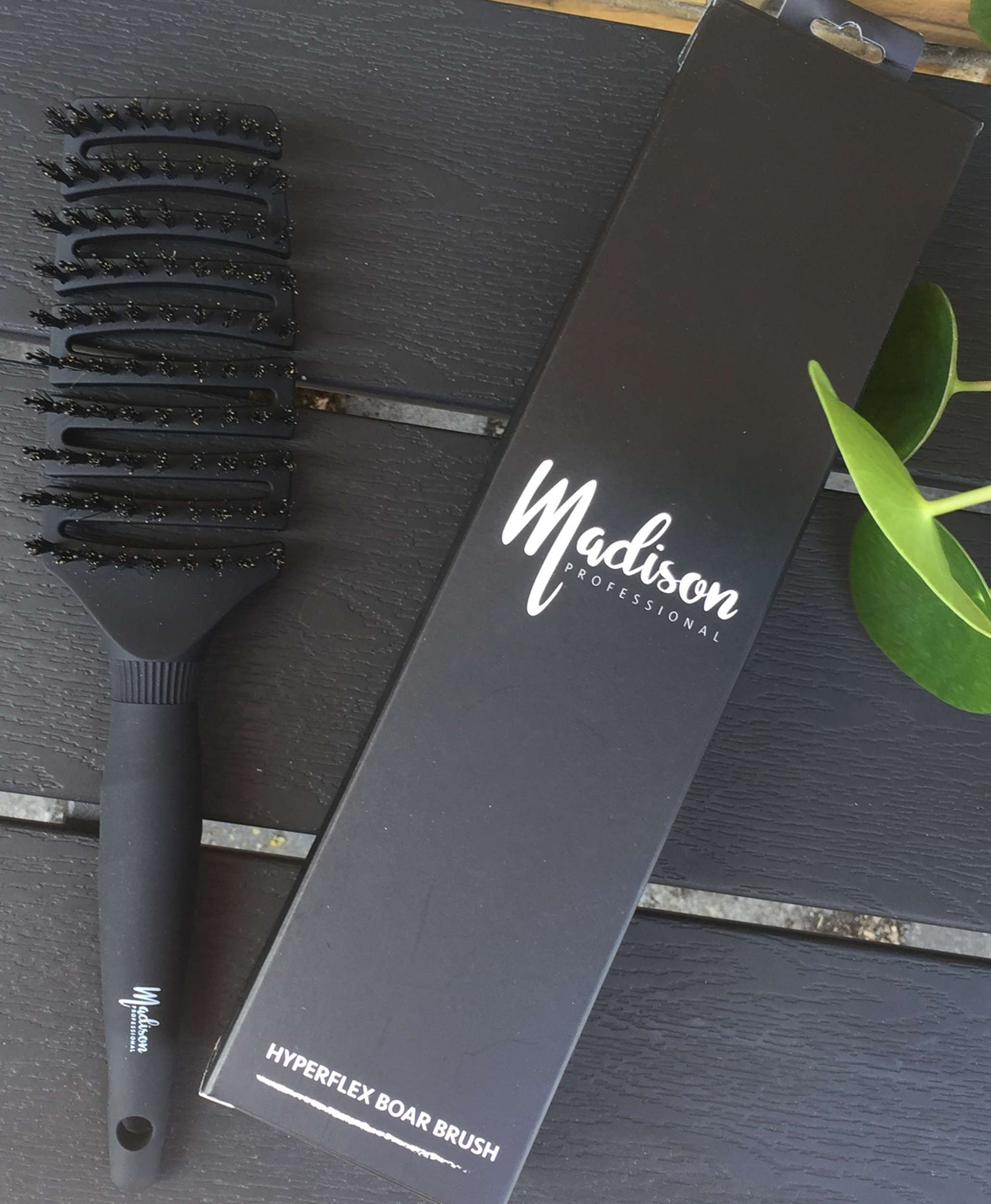 Madison Professional, Billigvoks.dk, Hårbørster, Boar & Nylon Brush, Soft Detangling brush, Hyper Flex Boar Brush, 
