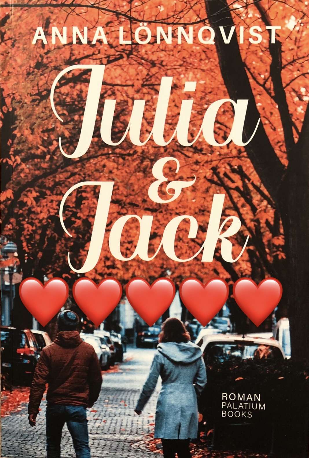 Julia og Jack, Julia & Jack, Palatium, Palatium Books, Anna Lönqvist, roman, kærlighed, krummeskrummelurer, krummeskrummelurer.dk, boganmeldelse, anbefaling, anmeldereksemplar, 