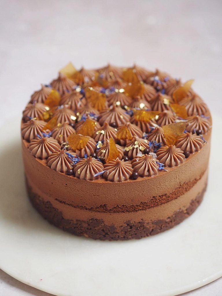 Chokoladeskildpaddekage | Kager | The Food Factory