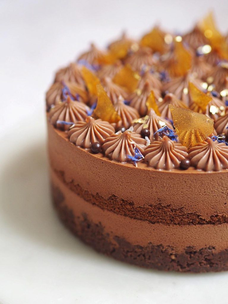 Chokoladeskildpaddekage | Kager | The Food Factory