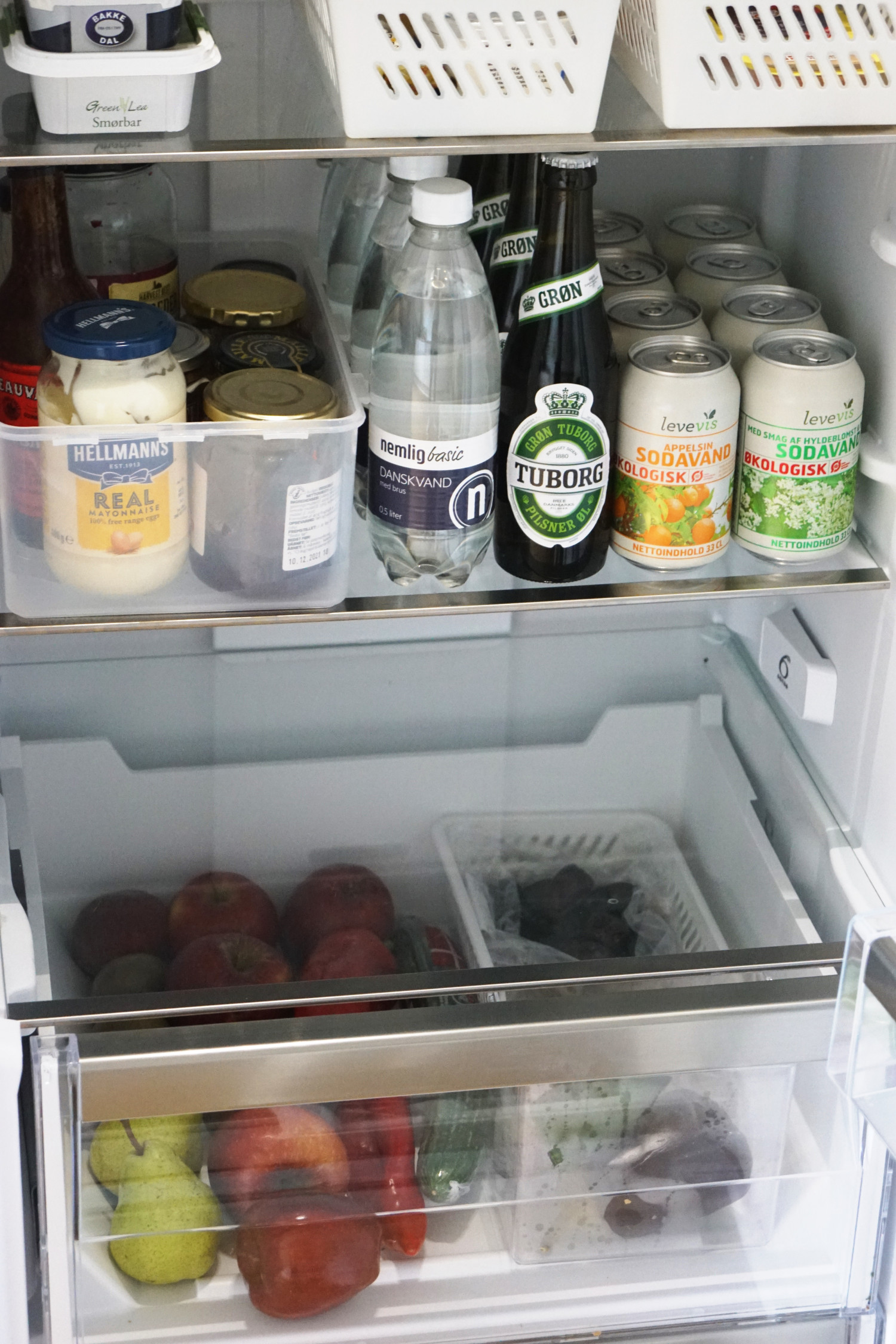 Køleskab: Organisering – og hvad jeg har i vores | Husmor-hjørnet |  Forstadsmor