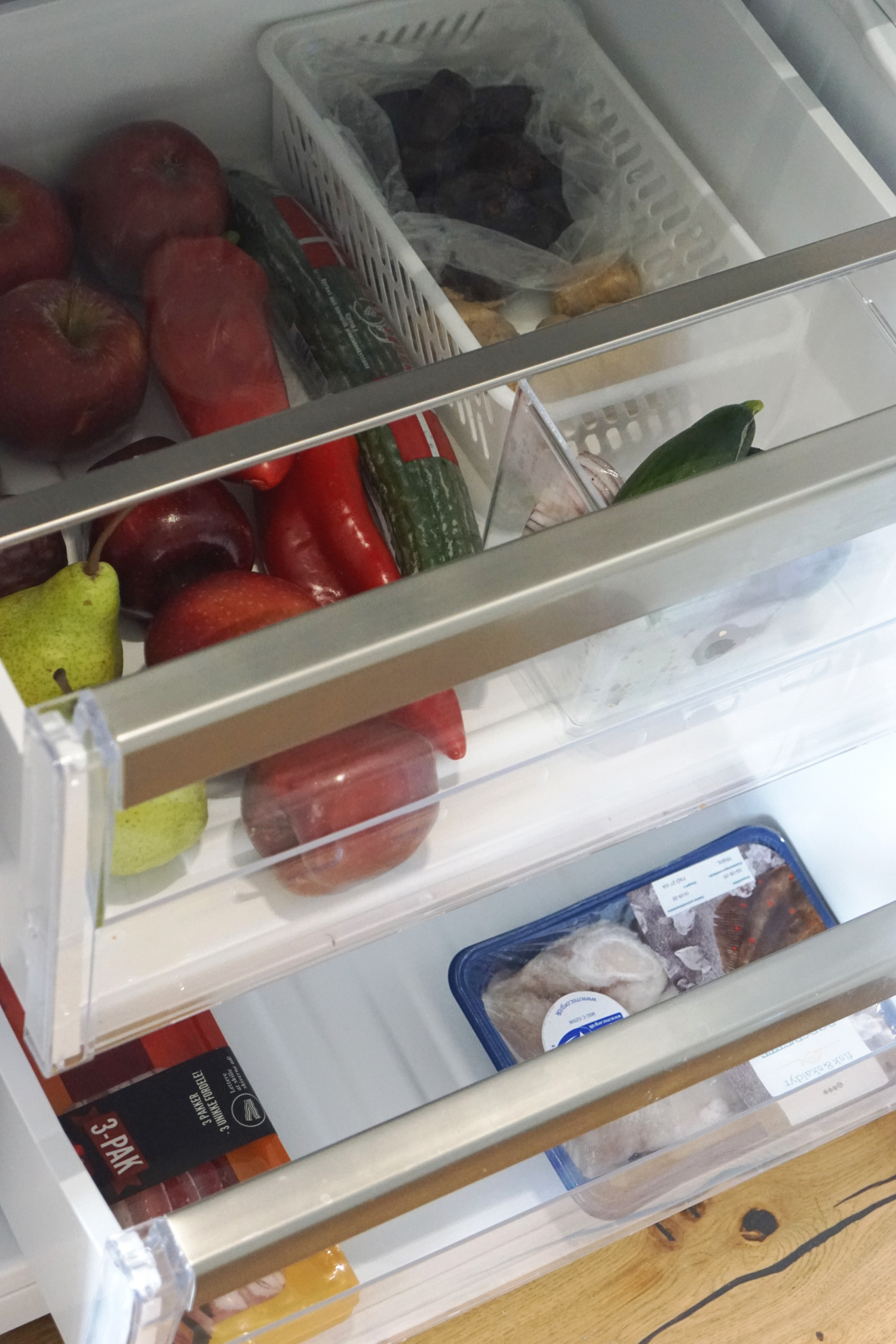 Køleskab: Organisering – og hvad jeg har i vores | Husmor-hjørnet |  Forstadsmor