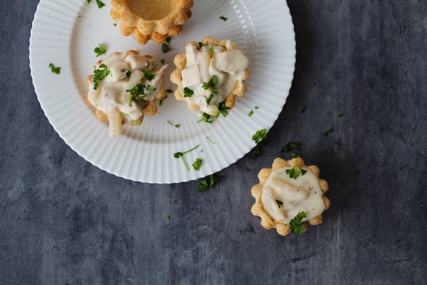 Vær sød at lade være Optage Væk Tarteletter – Høns i asparges | Hovedretter | Mad & dessert