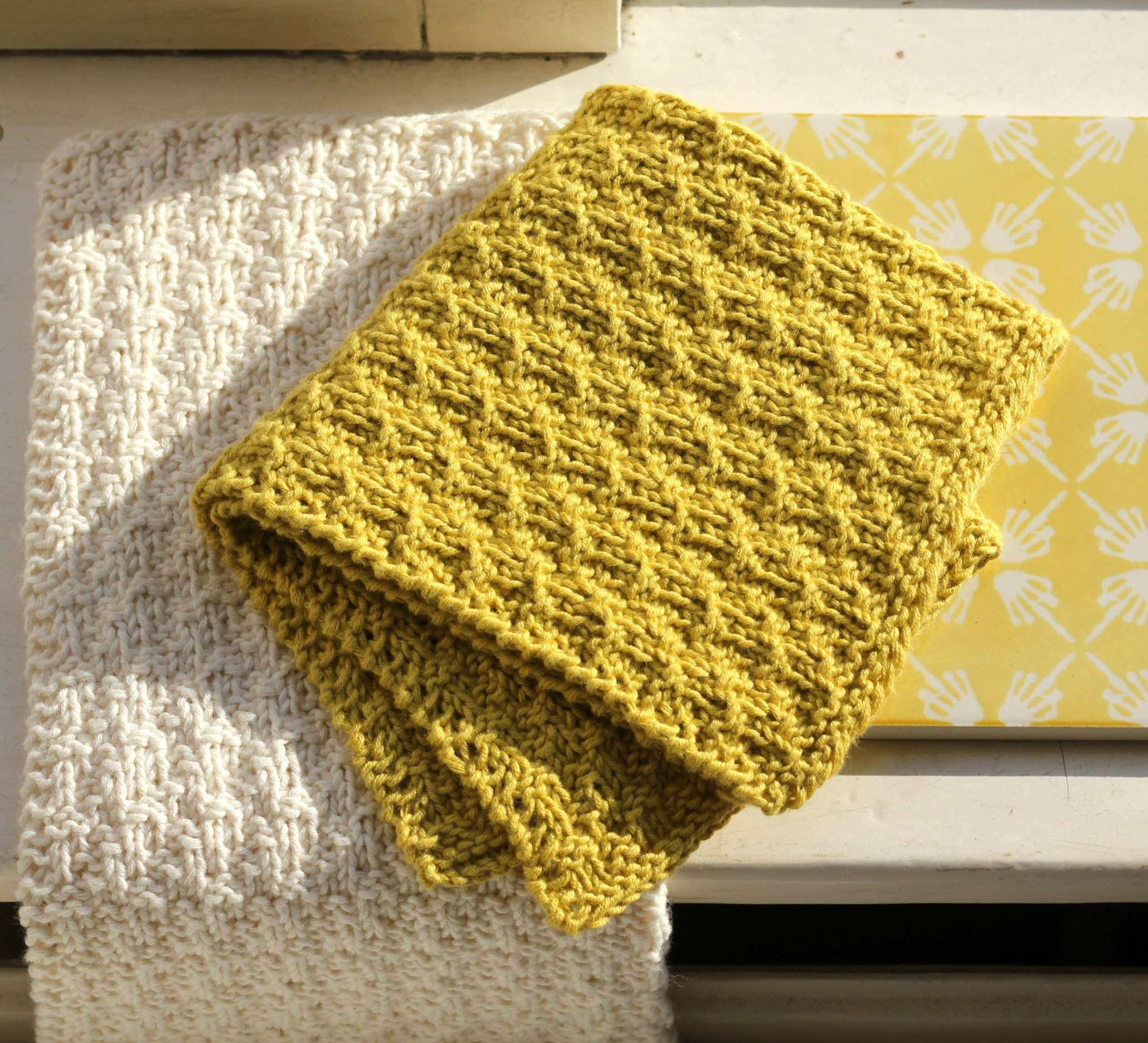 Strikkede karklude og håndklæder | DIY | Mowedesign