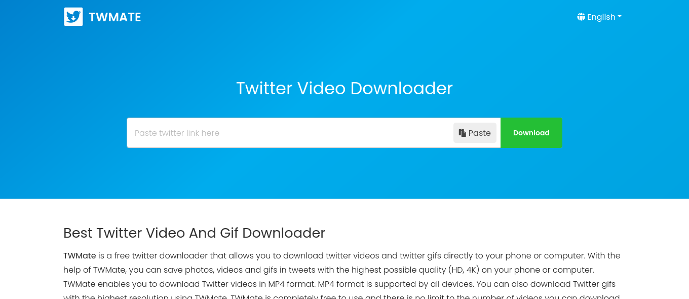 twitter video and gif downloader
