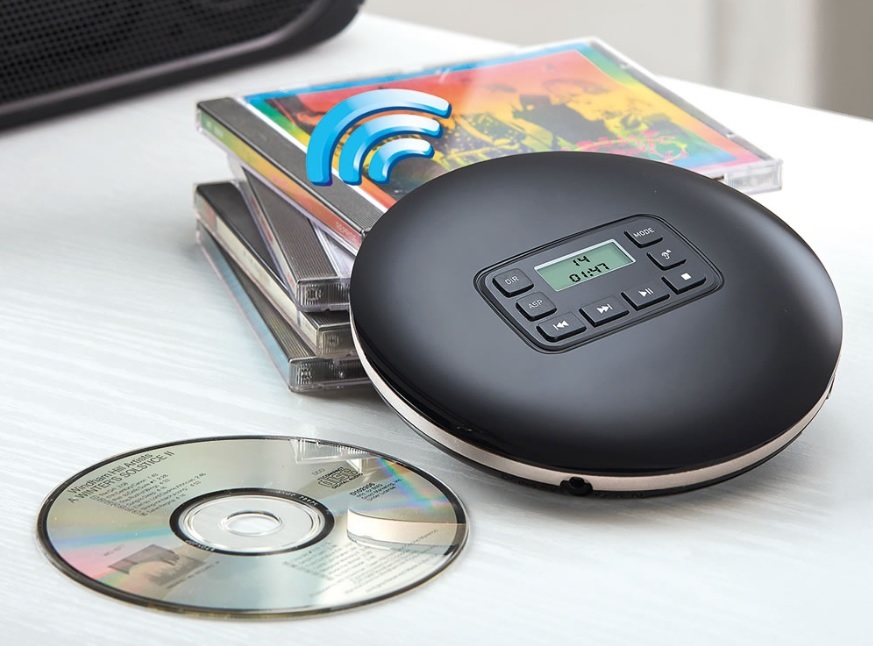 Smart lille cd-spille med Bluetooth | Leifshows
