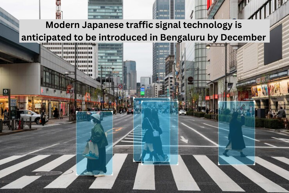 Modern Japanese traffic signal technology is anticipated to be introduced in Bengaluru by December