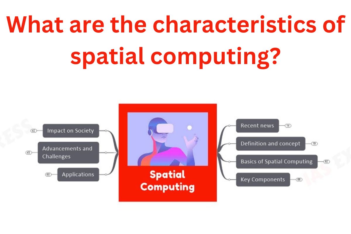 What are the characteristics of spatial computing?