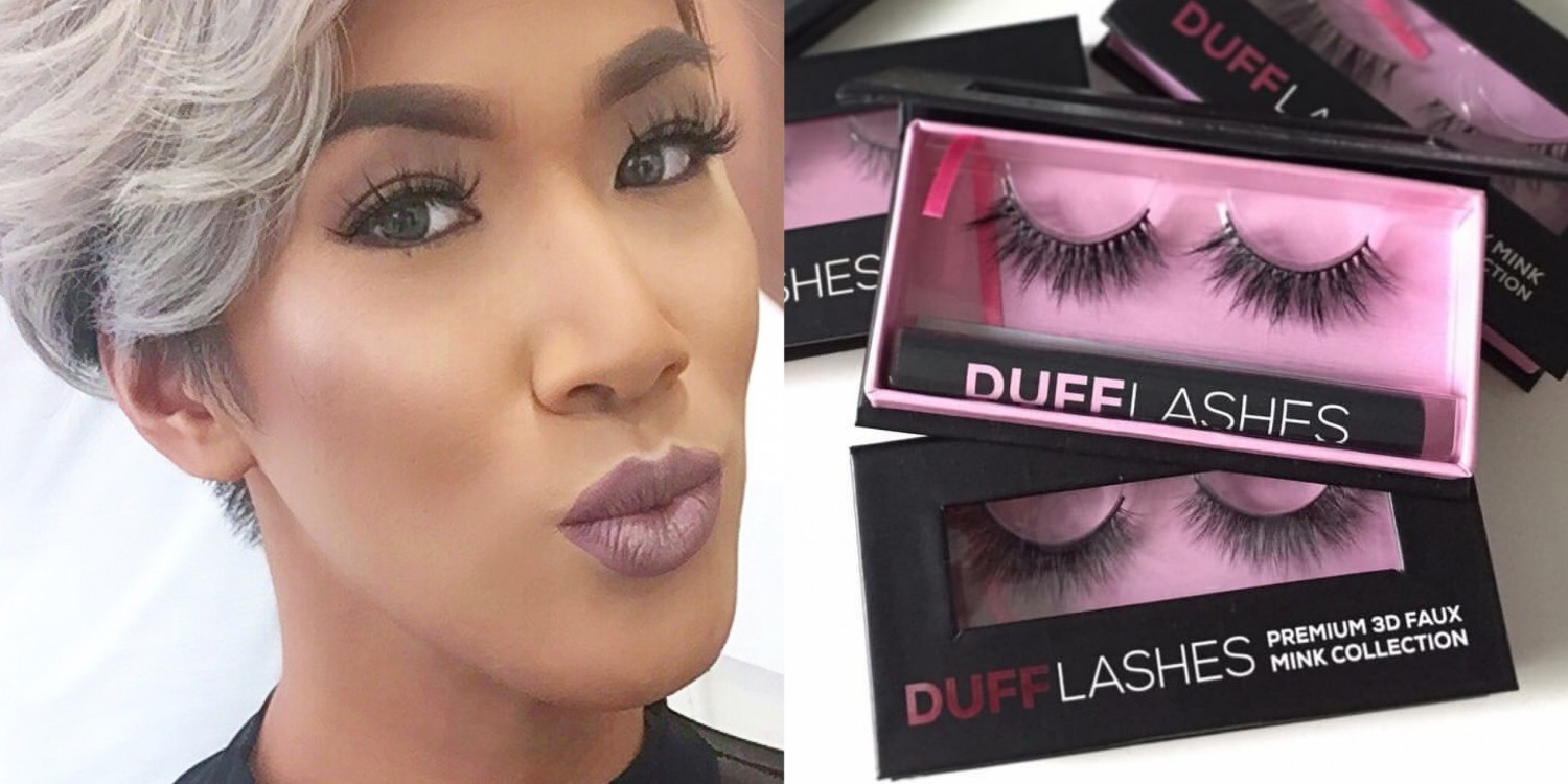 POPULAR 3D FAUX MINK LASHES BY DUFF LASHES | BEAUTY FASHION Sy Lee