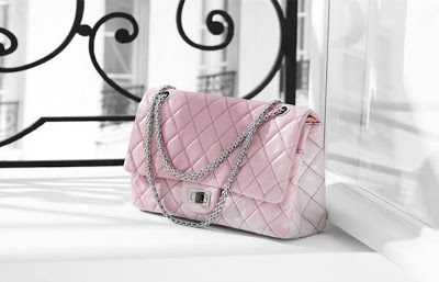 In love with pink Chanel handbag