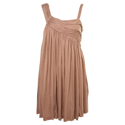 Latest buy: Nude dress from Topshop