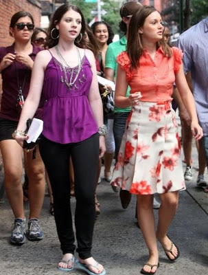 More pics from the set of Gossip Girl