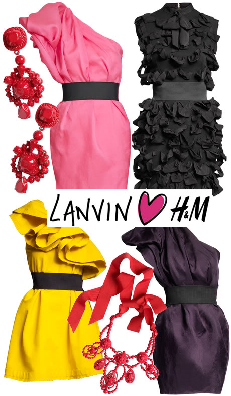 Lanvin for H&M online NU her
