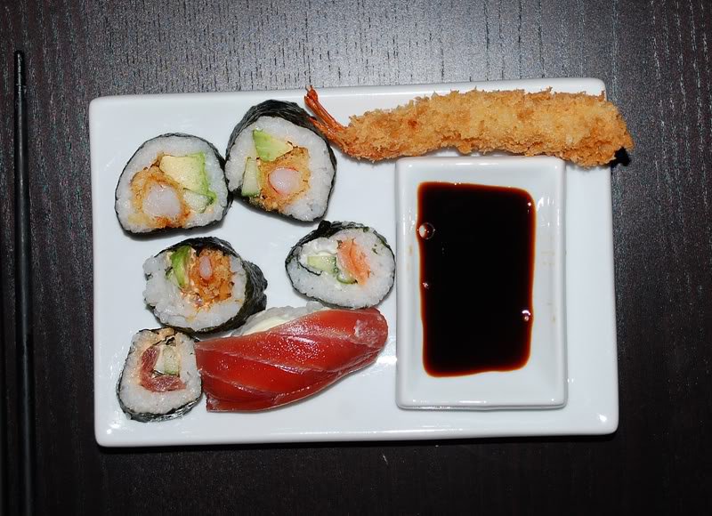 Hjemmelavet sushi -snart