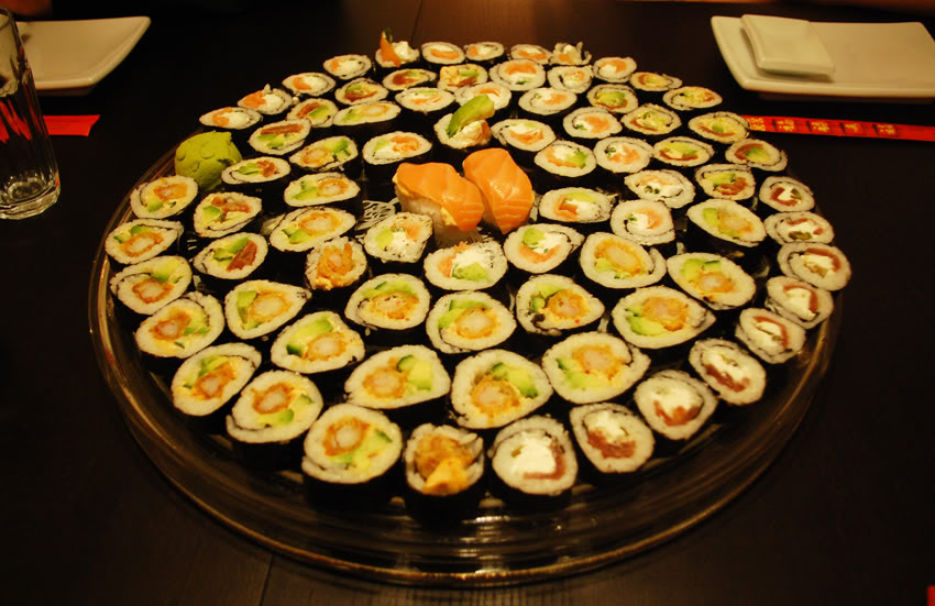 Wheel of sushi
