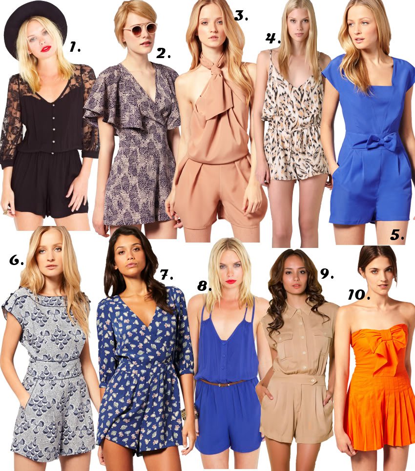 10 playsuits
