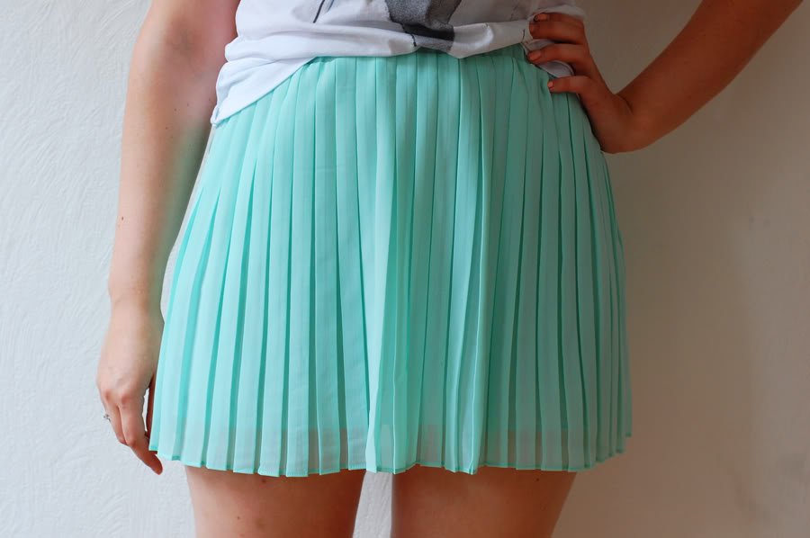 Mint skirt