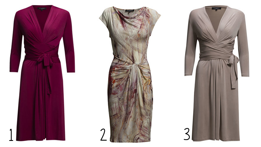 Tre kjoler fra Ilse Jacobsen