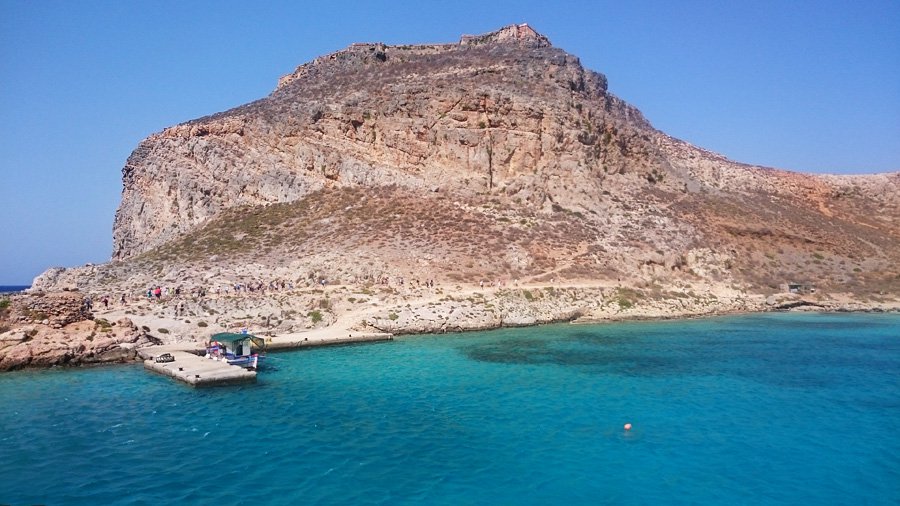 Udflugt på Kreta: de smukke laguner Gramvousa og Balos