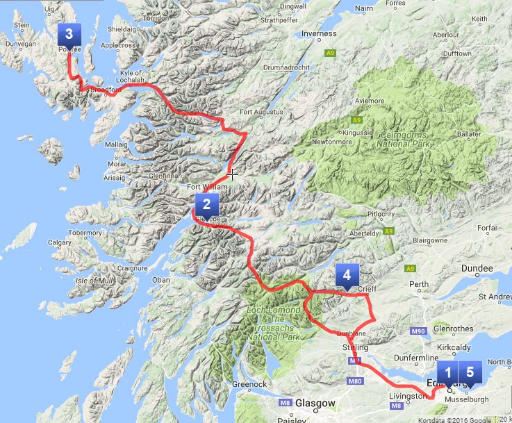 vores-rute-i-skotland-scotland-roadtrip-road-trip-isle-of-skye-glencoe-crieff-loch-lomond-missjeanett-blogger-travel-iatb-map