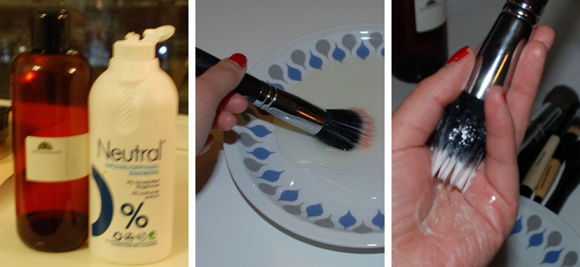 Bourgeon stribe udstrømning Sådan renser jeg make-up pensler | DULLEGREJ | Mode Med Mere