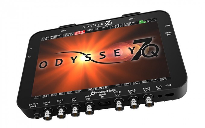 Odyssey 7Q recorder og monitor fra Convergent Design.