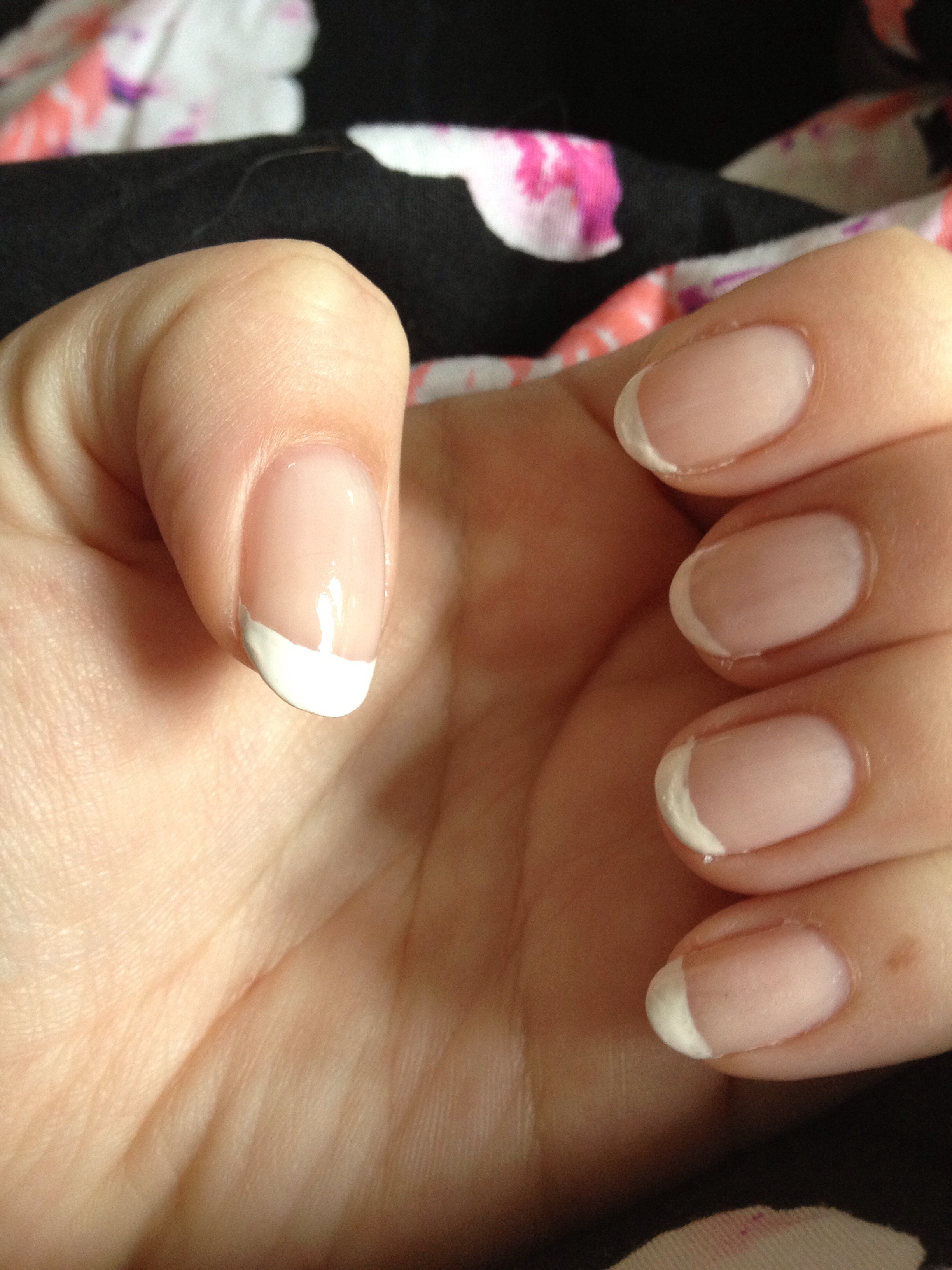 konstant præmie vasketøj Guide: An easy way to a professional-looking French Manicure | Guides |  Mysecretpassions blog