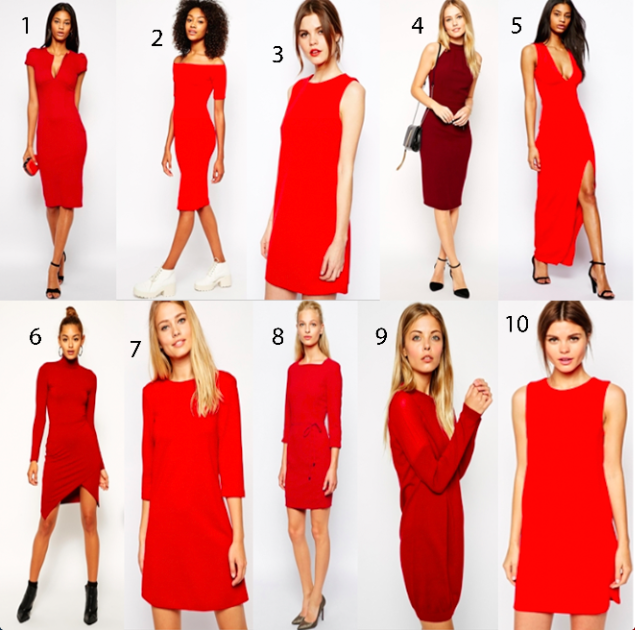 Røde kjoler fra ASOS | Ingen kategori | SofieZinck blog